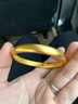 福瑞雅古法傳承心經(jīng)黃金手鐲999足金包足銀寬面泥鰍背磨砂手鐲節(jié)日送禮 心經(jīng)蓮花手鐲【拍下備注圈口】 包金3.5克總重約40克 曬單實拍圖