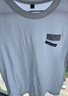 名創(chuàng)優(yōu)品（MINISO）短袖男純棉休閑寬松夏季圓領(lǐng)百搭青少年潮流半袖t恤 白 M 曬單實拍圖