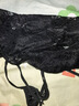 臻媚性感睡衣女夏季薄款情趣內(nèi)衣蕾絲睡裙丁字褲套裝家居服 黑色 9105 曬單實(shí)拍圖