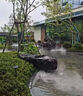 天然黑山石水缽石雕流水擺件戶外庭院景觀水池水景石盆雕刻工藝品 黑山石主圖50長 曬單實拍圖