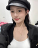 WOUG老鳳凰金店款新款項鏈暴富小金磚吊墜素金鎖骨套鏈女款3D硬金 暴富小金磚 曬單實拍圖