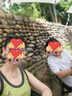 ACMEITEM愛(ài)棵米 戶(hù)外多彩運動(dòng)背心撞色修身圓領(lǐng)露肩無(wú)袖上衣女士 奇異果綠 M 曬單實(shí)拍圖