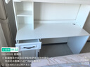 林氏家居一體書(shū)桌書(shū)柜家用書(shū)房家具書(shū)桌椅套裝組合【白色】JO1V-D書(shū)桌1.4M 曬單實(shí)拍圖