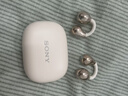 SONY AXSM索尼無(wú)線(xiàn)藍牙耳機夾耳式不入耳骨傳導運動(dòng)超長(cháng)續航新款2025正品 米白色 曬單實(shí)拍圖