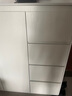 逸左逸右【行業(yè)TOP1】實木餐邊柜一體靠墻現(xiàn)代簡約客廳茶水儲物邊柜子 米白色三抽雙門【120*40*80】 曬單實拍圖