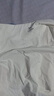 駱駝（CAMEL）防走光女兩件套裝速干健身運動服 C24BAWL6024A5 蒼鷺藍/白 M 曬單實拍圖