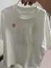 匡威（Converse）官方 男沙灘派對(duì)印花美式寬松全棉圓領(lǐng)短袖10026424 10026424-A03 2XL 曬單實(shí)拍圖