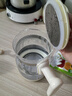 小貝熊恒溫水壺嬰兒沖泡奶粉專用調(diào)奶器智能奶瓶消毒暖奶養(yǎng)生壺電熱水壺調(diào)奶器 1.3L 【304米白】 曬單實拍圖