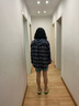 啄木鳥2025新款大尺碼胖m妹秋裝休閑顯瘦棉衛(wèi)衣女寬松遮肚連帽假兩件 2023依1126#藏青色2024 2XL 曬單實拍圖