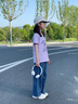 真維斯女童夏季套裝兒童純棉短袖短褲2025新款夏裝女孩子運(yùn)動(dòng)透氣童裝 粉 乖巧粉兔+粉 心跳粉兔X 110 曬單實(shí)拍圖