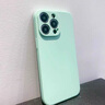 【品牌原裝】適用蘋(píng)果15promax手機(jī)殼液態(tài)硅膠iPhone14pro防摔套 【香頌綠】進(jìn)口硅膠 精孔 iPhone 15 Pro Max 曬單實(shí)拍圖