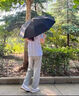 印象城全自動雨傘遮陽傘太陽傘晴雨兩用一鍵全收商務黑膠防曬防紫外線傘 藏青 【全自動】雨傘 曬單實拍圖