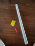 仿百葉窗玻璃貼紙靜電無膠衛(wèi)生間浴室防走光透光不透明防窺玻璃膜 靜電防百葉 60cm*2米 曬單實拍圖