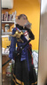 漂泊帶土cos服火影手游漂泊帶土cos服二次元cosplay服裝全套暗紋 帶土cosplay+配飾 S 曬單實(shí)拍圖