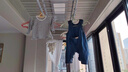 嬰兒套裝背帶款哈衣萌娃寶寶外穿爬服新生幼兒衣服春秋裝外出兩件 寶藍色 單斗牛仔套裝 80 （16-22斤） 曬單實(shí)拍圖