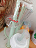 貝親（Pigeon）玻璃奶瓶寬口徑防脹氣160ml S號奶嘴 1月+ AA186  曬單實(shí)拍圖
