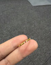 瑞諾黃金錘紋鑲嵌戒指女新款足金999復(fù)古設(shè)計感指環(huán)戒子送女友 勿拍/精美包裝定金 曬單實拍圖