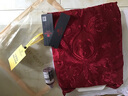 喬萬尼商場同款新款夏季氣質(zhì)禮服裙優(yōu)雅真絲連衣裙女士中長款EN2E565 紅色 L 曬單實拍圖