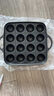 巖谷（Iwatani）章魚小丸子烤盤章魚燒日式煎烤盤鍋具家用卡式爐便攜模具煎鍋 ZK-07 曬單實(shí)拍圖