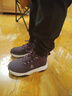 足力健老人鞋冬季新品加厚加絨雪地靴保暖鞋25932018J 女 絳紫 38 曬單實(shí)拍圖