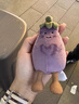 JELLYCAT專(zhuān)柜正品jellycat茄子玩偶17cm大茄子掛件鑰匙扣耳罩茄子毛絨玩具 茄子掛件-12cm 曬單實(shí)拍圖