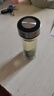 希諾（HEENOOR）玻璃杯雙層加厚隔熱茶杯家用辦公水杯透明過濾杯子7071/7072/7073 希諾7072-340毫升+杯套杯刷 通用 曬單實(shí)拍圖
