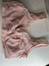 松山棉店【小棉花】大胸顯小蕾絲內(nèi)衣女士純棉大碼文胸罩無痕隱形膚色XL 曬單實(shí)拍圖