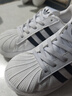 阿迪達斯（adidas）童鞋25春秋兒童三葉草軟底貝殼頭鞋男女小童輕便運動(dòng)休閑鞋JS0718 曬單實(shí)拍圖