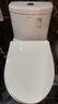 箭牌（ARROW）墻排馬桶 直沖式節(jié)水連體座便器沖落式側(cè)排后排式馬桶坐便AE1126H 速發(fā) 墻排/后排/側(cè)排 配后排管 曬單實(shí)拍圖