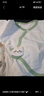 貝瑞加（Babyprints）嬰兒半背衣2件裝長袖純棉寶寶上衣護肚和尚服家居內(nèi)衣 小熊貓咪52 曬單實拍圖