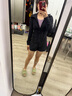 lululemon丨Define 女士短款連帽夾克 *Nulu? LW3JDJS 黑色 M /8 曬單實(shí)拍圖