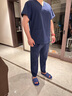 似晨繽紛手術(shù)衣服男短袖洗手衣刷手服醫(yī)生刷手衣手術(shù)室衣服美容工作服定制 曬單實拍圖