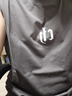 CHINISM CH背心男美式純棉休閑高街外穿寬松字母透氣無(wú)袖上衣CD2222T1021 曬單實(shí)拍圖