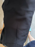 初申夏季休閑短褲女高腰顯瘦垂感通勤百搭西裝短褲S13QK1116 黑XL 曬單實(shí)拍圖