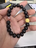 炫夏 天然原礦琥珀藍(lán)珀散珠單顆珠子吊墜手串圓珠手鏈佩珠男女款 藍(lán)珀珠子約10毫米 曬單實(shí)拍圖