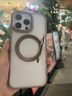 艾勒絲汀【360°旋轉(zhuǎn)丨磁吸支架殼】iPhone16ProMax手機殼蘋果15pro/14/13保護套plus全包防摔超薄全包男女 沙漠金【360°旋轉(zhuǎn)丨磁吸支點殼】 iphone16ProMax 曬單實拍圖