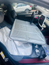 適用特斯拉遮陽簾model3/y天窗遮陽頂丫煥新版防曬車頂部天幕配件 米色【四件套】ModelY專用 遮陽擋 曬單實(shí)拍圖