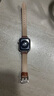 MSSM適用蘋果真皮女表帶applewatch手表小蠻腰真皮表帶iwatch ultra S10/9/8/7/SE【玫紅】38/40/41mm 曬單實拍圖