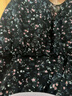 森馬（Semir）半身裙女碎花雪紡俏皮森系2025夏季設(shè)計(jì)感木耳邊蓬蓬109325120001 曬單實(shí)拍圖