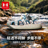 安德瑪（Under Armour）男女兒童包頭涼鞋夏沙灘鞋緩震魔術(shù)貼戶(hù)外涉水防滑溯溪鞋2421507 曬單實(shí)拍圖