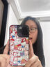 胡列娜CASETiFY適用iPhone16promax手機殼HelloKittyl蘋果15/14/13周年 CASETiFY周年透明黑框 iPhone 16 Pro Max 曬單實拍圖
