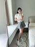 ASH【秦海璐同款】女鞋2025夏季新款MOBY真皮小白鞋女厚底百搭休閑鞋 白色 36 曬單實(shí)拍圖