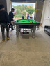 都格【送貨包安裝】臺球桌標準型大理石成人家用中美式高檔球房用黑八 九尺銀色【鼎配大理石】自動(dòng)回球 曬單實(shí)拍圖