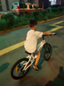 永久（FOREVER）兒童自行車6-10歲山地車青少年變速車學生鋁合金單車20寸7速白色 曬單實拍圖
