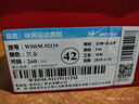 雙星男鞋秋季2025新款網(wǎng)面透氣百搭軟底減震 黑金 42 曬單實拍圖