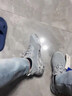 回力男鞋夏季透氣網(wǎng)面鞋男士鏤空大孔薄款運動軟底輕便跑步休閑潮鞋子 灰色 42 曬單實拍圖