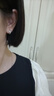 六福珠寶七夕禮物鉑950粼光閃閃鉑金耳環(huán)耳圈耳飾 計(jì)價(jià) G07TBPE0010 2.50克(含工費(fèi)225元) 曬單實(shí)拍圖