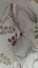 金三塔真絲內(nèi)衣女桑蠶絲緞面時尚刺繡真絲無鋼圈文胸胸罩七夕情人節(jié)禮物 晨露灰（蝴蝶結(jié)款） L 曬單實拍圖