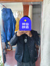 與狼共舞【宮廷文化聯(lián)名】夾克男休閑翻領(lǐng)滿身印花男士外套 001黑色 180  曬單實(shí)拍圖