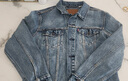 Levi's【商場同款】李維斯男士美式休閑翻領寬松牛仔夾克72334 深藍色 XL 曬單實拍圖
